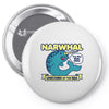 narwhal Pin-back button