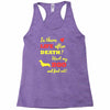 mans best friend Racerback Tank