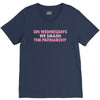 on wednesdays we smash the patriarchy V-Neck Tee