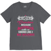 they call me grandma partner in crime. V-Neck Tee