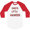 dad's litle hunter 3/4 Sleeve Shirt