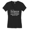 science matters Women's V-Neck T-Shirt