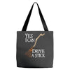 yes i can drive stick Tote Bags