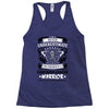 Never Underestimate The Strength Of A Carcinoid Cancer Warrior Racerback Tank