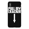 pull my cracker funny xmas christmas iPhoneX