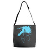 water planet global warming world ocean banksy nature graphic Adjustable Strap Totes