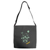 light off Adjustable Strap Totes