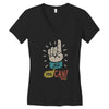 yes, you can! Women's V-Neck T-Shirt