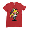 pizza Ladies Fitted T-Shirt