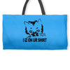 i iz on your shirt funny lolcat geek nerd tee cat s 3xl Weekender Totes
