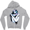 galaxy girl Zipper Hoodie