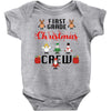 first grade christmas crew Baby Bodysuit