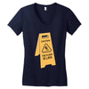 the floor is lava Women's V-Neck T-Shirt