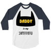 daddy is my superhero 3/4 Sleeve Shirt