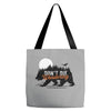 Don't Die Wondering Tote Bags