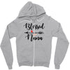 Blessed Nana Zipper Hoodie
