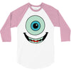 mike wazowski monstres 3/4 Sleeve Shirt