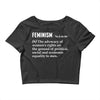 Feminism Noun Crop Top