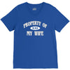 property of my wife V-Neck Tee