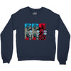 rock, paper, dragon Crewneck Sweatshirt