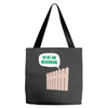 hi de ho neighbor Tote Bags