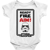 ready fire aim Baby Onesie