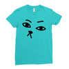 huh Ladies Fitted T-Shirt