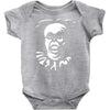 clown es nerd retro horror fun Baby Onesie