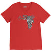 girl butterfly head V-Neck Tee