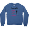 wine shopping Crewneck Sweatshirt