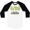 never remember 3/4 Sleeve Shirt