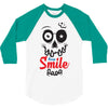 keep smile 3/4 Sleeve Shirt