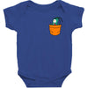 plankton pocket Baby Bodysuit