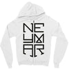 neyma black logo Zipper Hoodie
