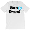 Bun in the Oven with Heart Baby Boy T-Shirt