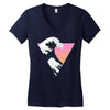 Great Wave Women's V-Neck T-Shirt