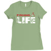Fishing Life Ladies Fitted T-Shirt