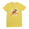 boxers support leukemia awareness Ladies Fitted T-Shirt