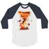 fire storm 3/4 Sleeve Shirt