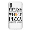 fitness  more like fitness whole pizza inside my mouth iPhoneX