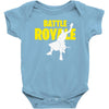 ride the rocket battle gaming Baby Bodysuit