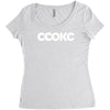 ccokc Women's Triblend Scoop T-shirt