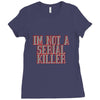 i'm not a serial killer Ladies Fitted T-Shirt