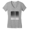boats n' hoes t shirt womens Women's V-Neck T-Shirt