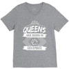 Queens Are Born In December V-Neck Tee
