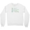 cucumbers soaked in evil Crewneck Sweatshirt