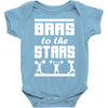 bars to the stars Baby Onesie