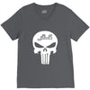 punisher infidel skull V-Neck Tee
