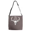 this is my design funny retro hannibal season horror vintage Adjustable Strap Totes