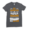 My Daughter Is Super Awesome Her Mother Ladies Fitted T-Shirt